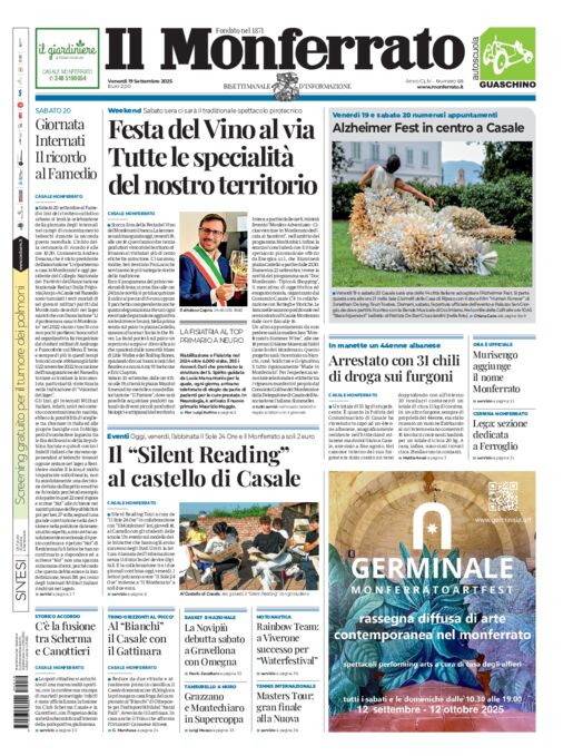 Il Monferrato - Edizione 68 del 19/09/2025